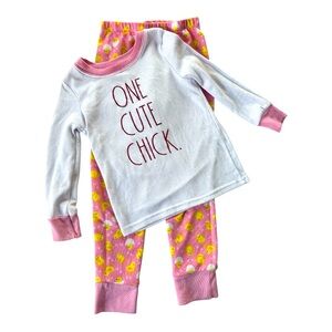 Rae Dunn “one cute chick” 🐣 PJs—5t